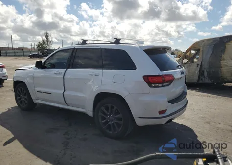 2018 Jeep Grand Cherokee Overland z USA, uszkodzony, nr VIN 1C4RJECG4JC460613